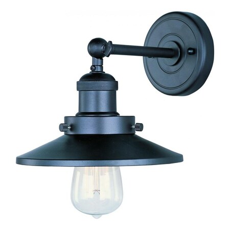 Maxim One Light Bronze Wall Light 25060BZ/BUI
